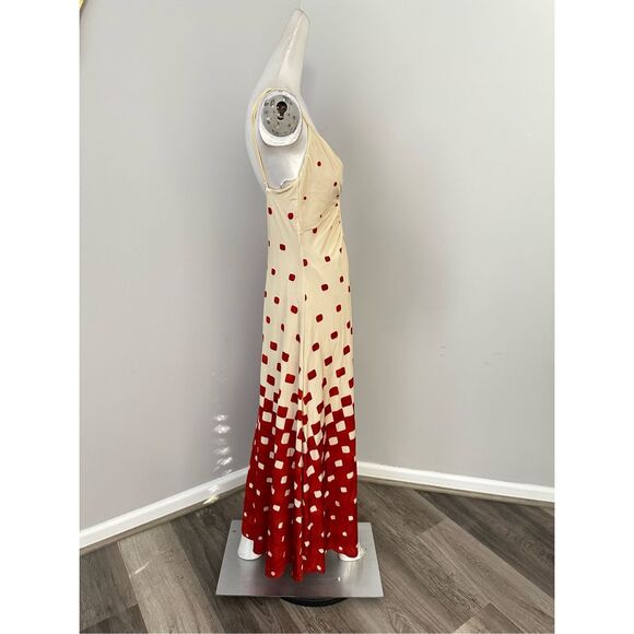 NWT  Johanna Ortiz Rhythmn Oasis Gradient Keyhole Maxi Dress Size 10 $1450 - Picture 7 of 10